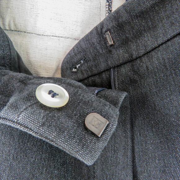 ESCADA Midnight Blue Straight Leg Jeans Size 42 Waist 30" - Picture 7 of 9